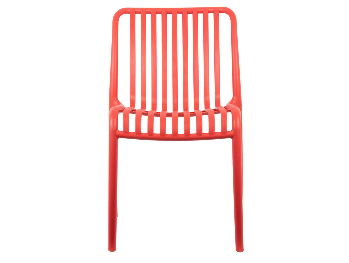 STUHL Hellrot  - Hellrot, Basics, Kunststoff (42/58/79cm) - Leitmotiv