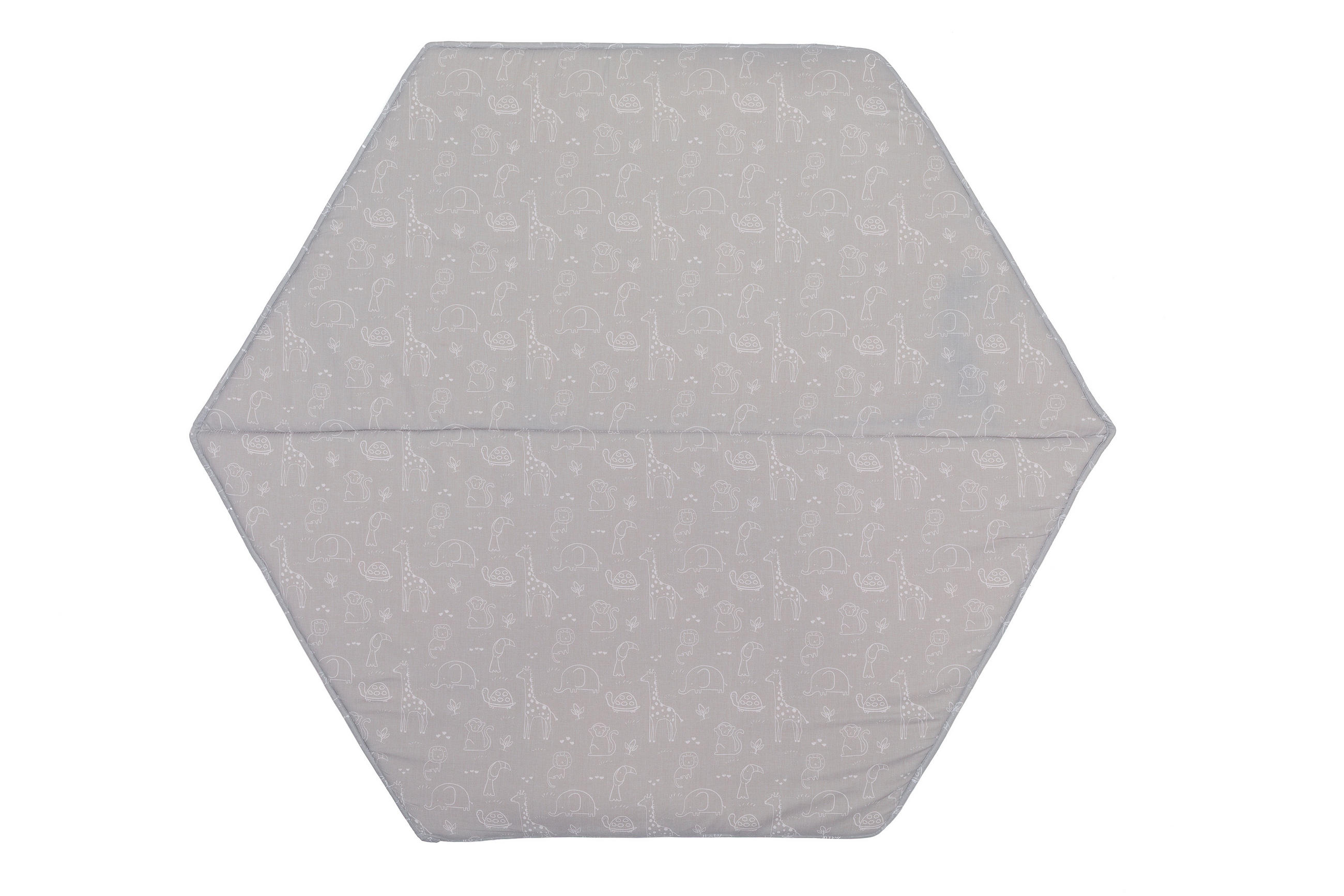 LAUFGITTEREINLAGE  - Hellgrau, Basics, Textil (125cm) - Fillikid