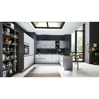 EINBAUKÜCHE   - Grau, Design, Holzwerkstoff - Celina