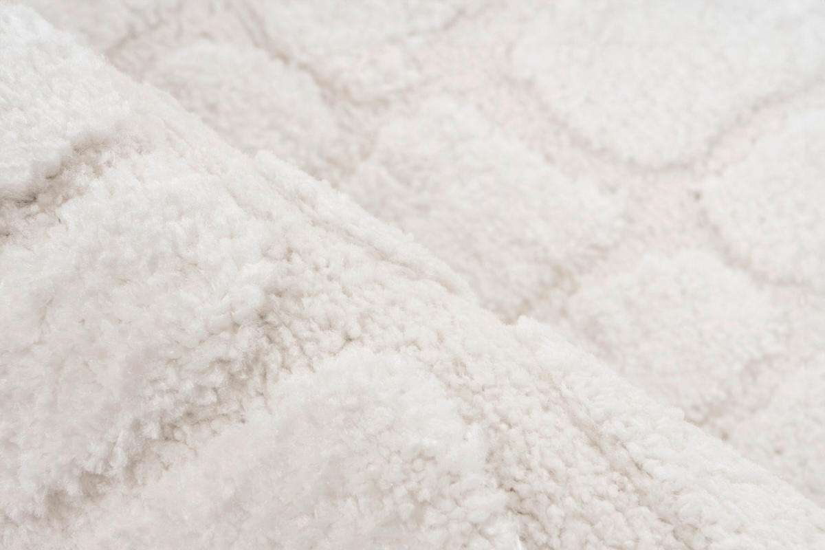 FLACHWEBETEPPICH 80/150 cm Elfenbein  - Elfenbein, Basics, Textil (80/150cm) - Kayoom