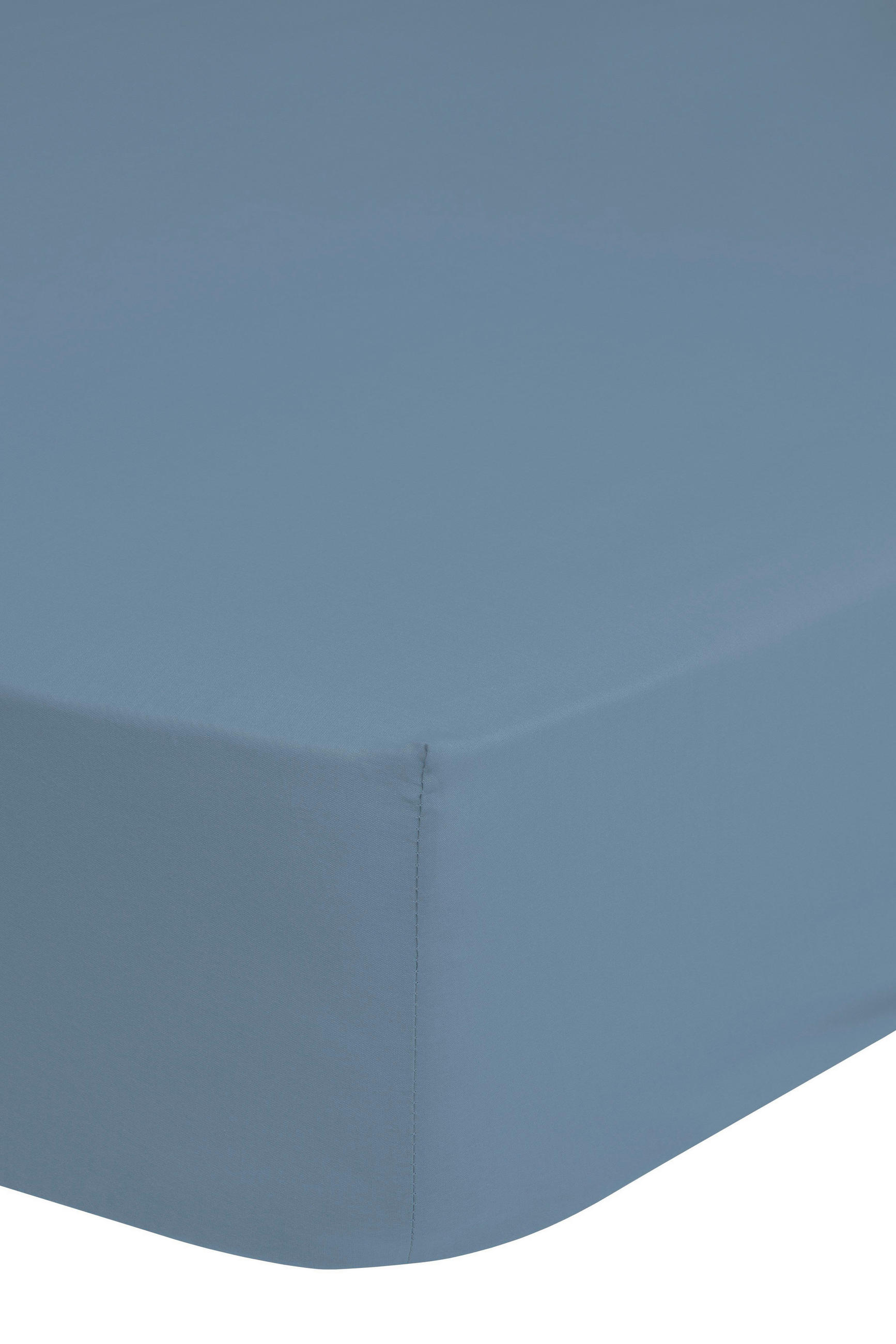 SPANNBETTTUCH Hip Satin 140/200 cm  - Blau, Basics, Textil (140/200cm) - MID.YOU