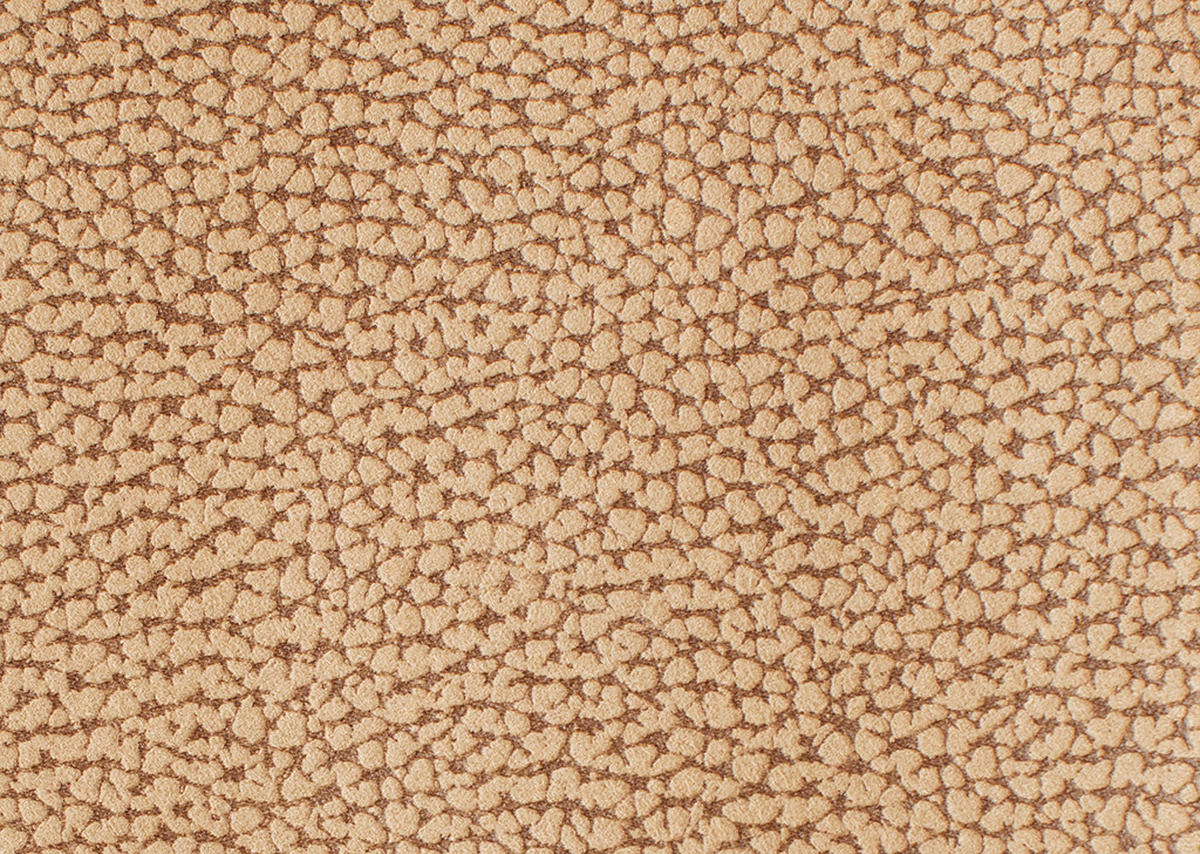 ECKSOFA in Webstoff Hellbraun  - Chromfarben/Hellbraun, Konventionell, Textil/Metall (220/163cm) - Beldomo System