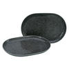 SERVIERPLATTEN-SET  - Dunkelgrau, Trend, Keramik - Creatable