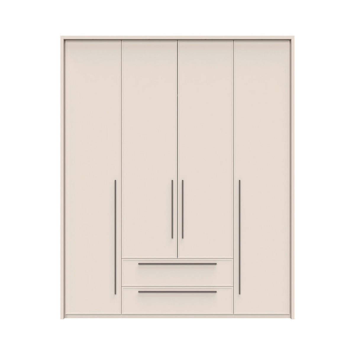 ORMAR SA KLASIČNIM VRATIMA  187/226/60 cm  - Dizajnerski, pločasti materijal/plastika (187/226/60cm)