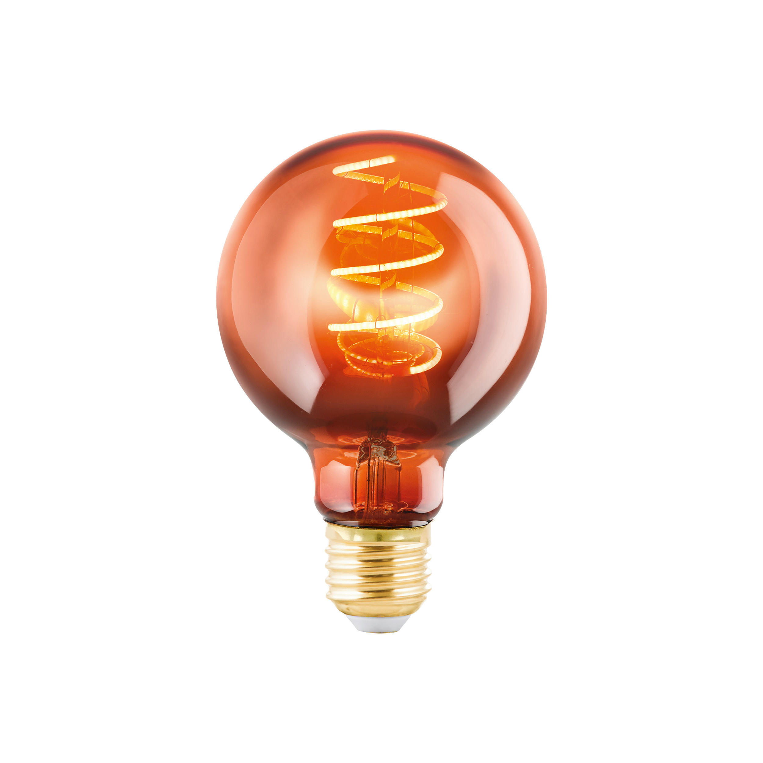 LED-LJUSKÄLLA   E27 4 W  - kopparfärgad, Basics, glas (8/12cm)