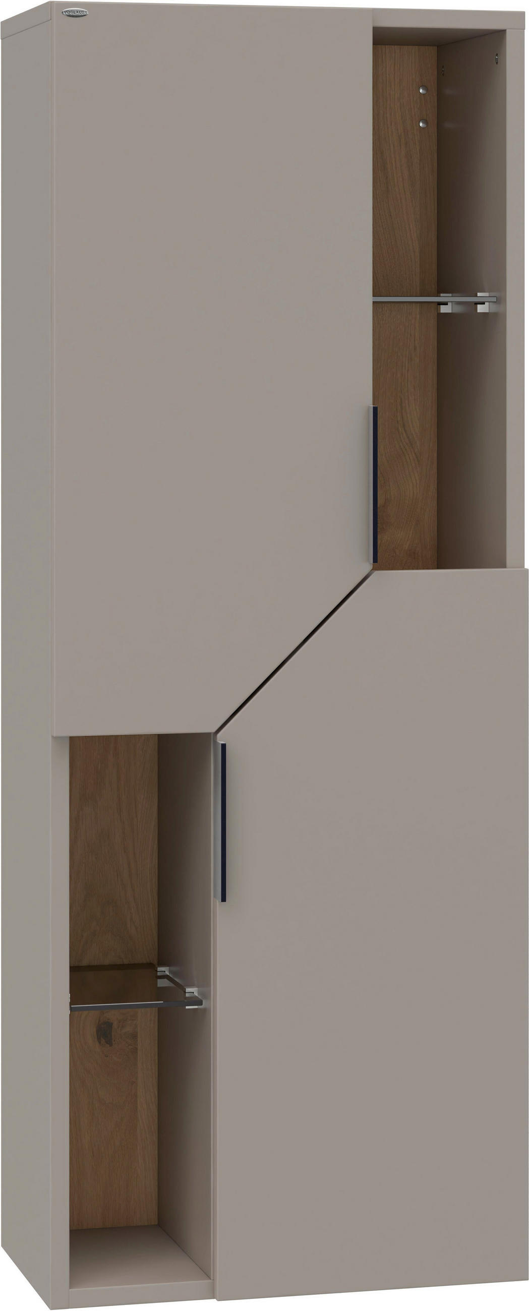Voglauer Midischrank Lynovo Grau, 47.9x128x35 cm