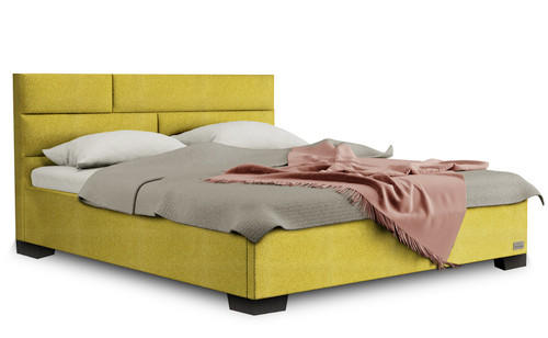 Materasso ČALÚNENÁ POSTEĽ, 180/200 cm, žltá