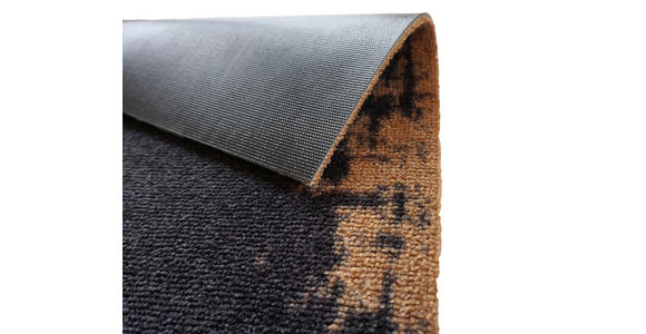 FUßMATTE 50/70 cm MIABELLA  - Dunkelorange/Schwarz, Design, Textil (50/70cm) - Esposa