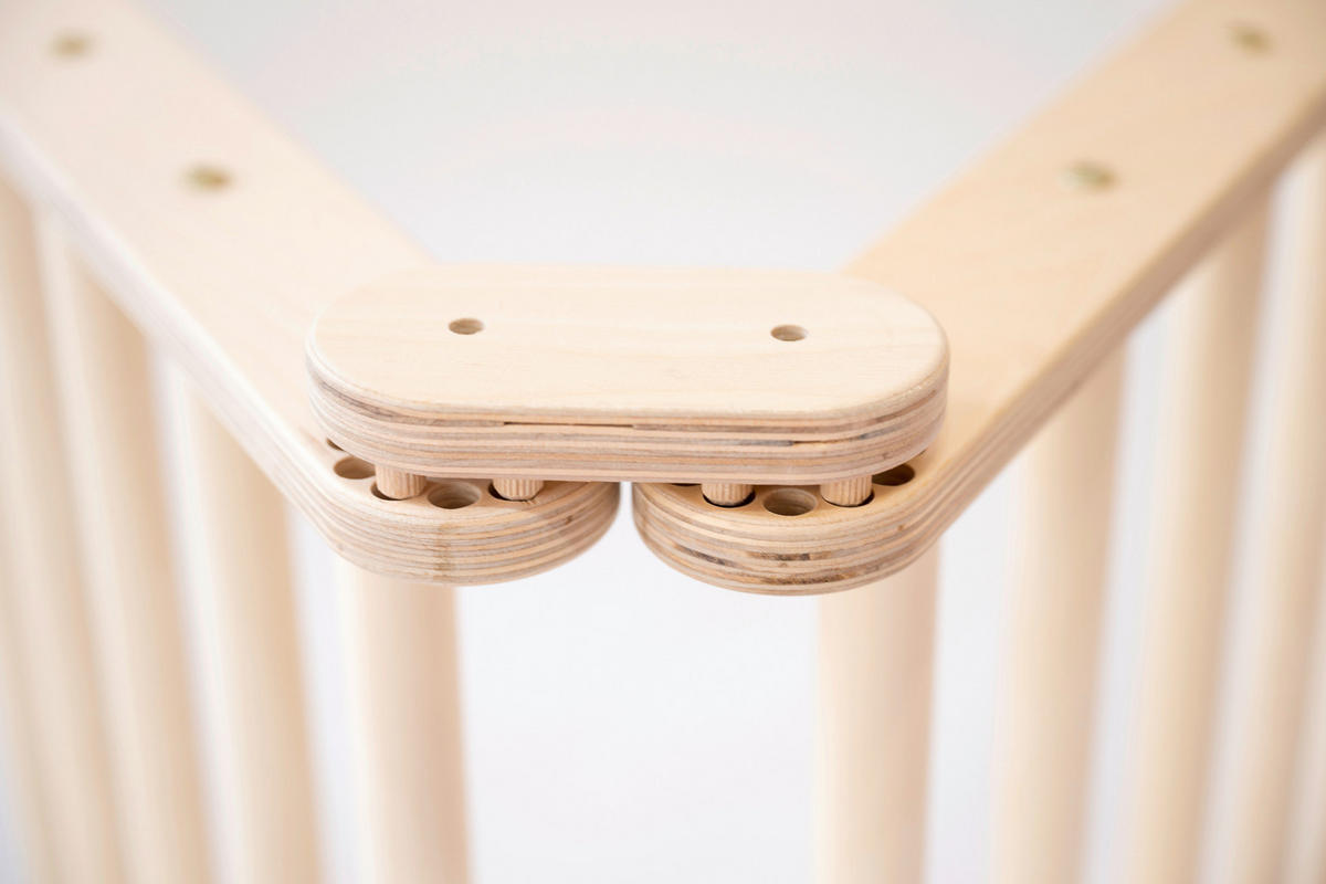 KLETTERDREIECK - Birkefarben, Basics, Holz (110/36/6cm) - CLIFF