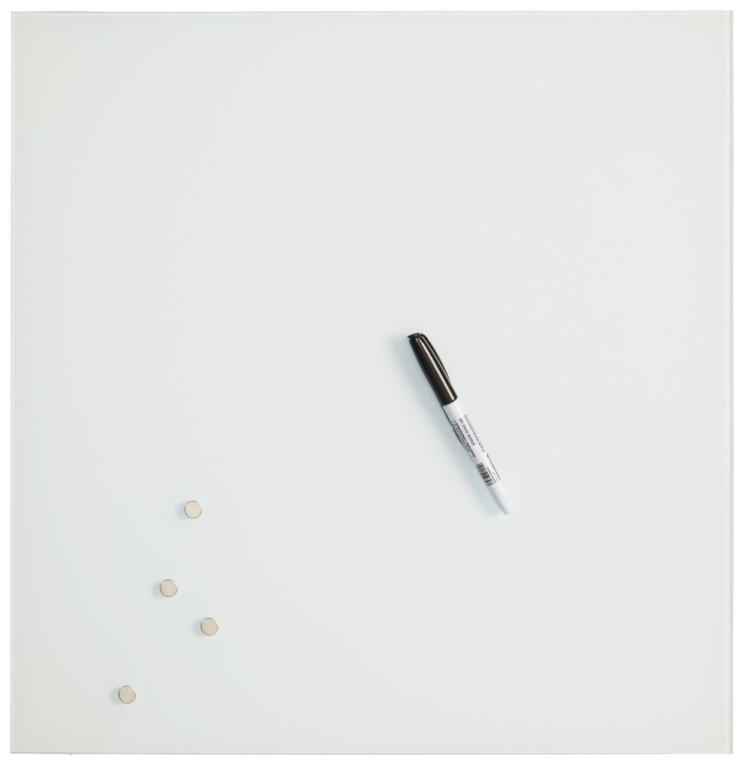 MAGNETTAFEL - Basics, Glas (50/50cm) - Euroart