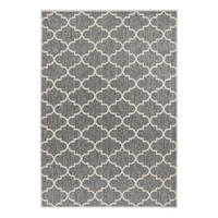 RAVNO TKANI TEPIH  srebrna     - srebrna, Osnovno, tekstil (200/290cm)