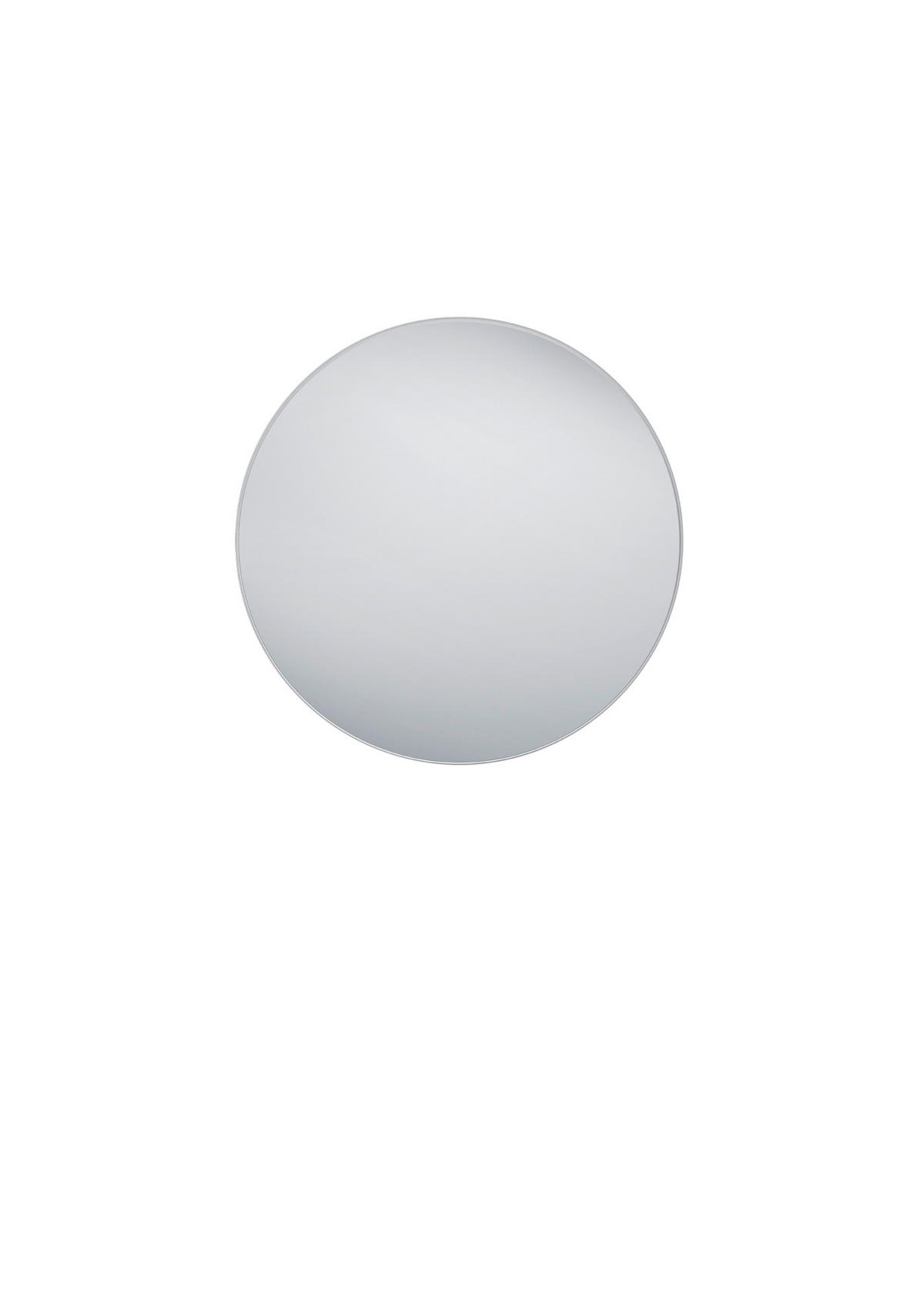 WANDSPIEGEL Silberfarben  - Silberfarben, Trend, Glas/Metall (80/80/2,8cm) - Boxxx