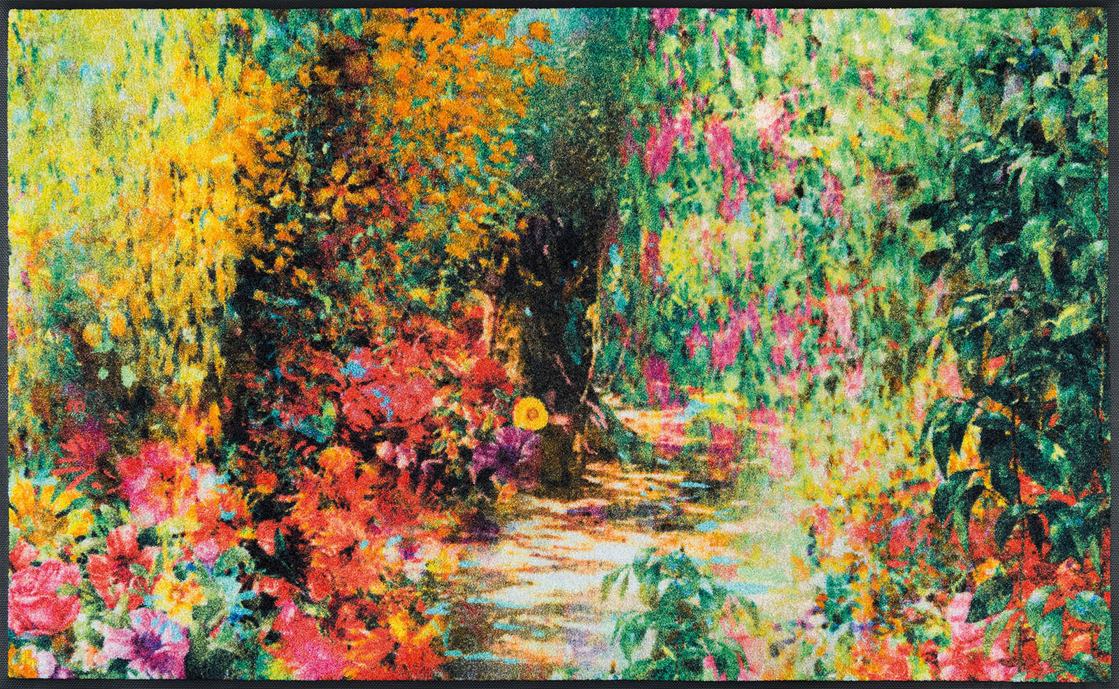FUßMATTE 75/120 cm Primavera - Multicolor, Trend, Kunststoff/Textil (75/120cm) - wash+dry