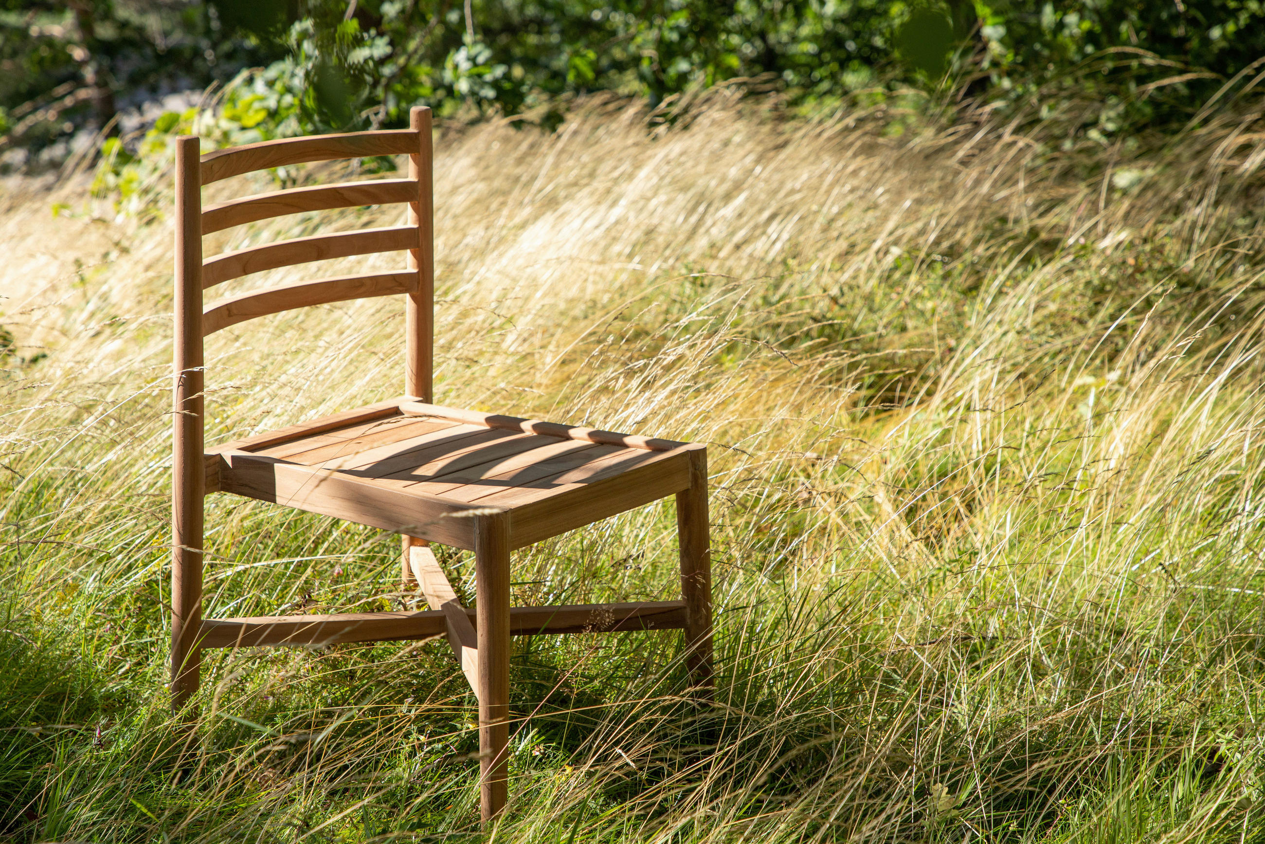 STAPELSESSEL Teakholz Teakfarben  - Teakfarben, KONVENTIONELL, Holz (50/81/52cm) - Gardenson