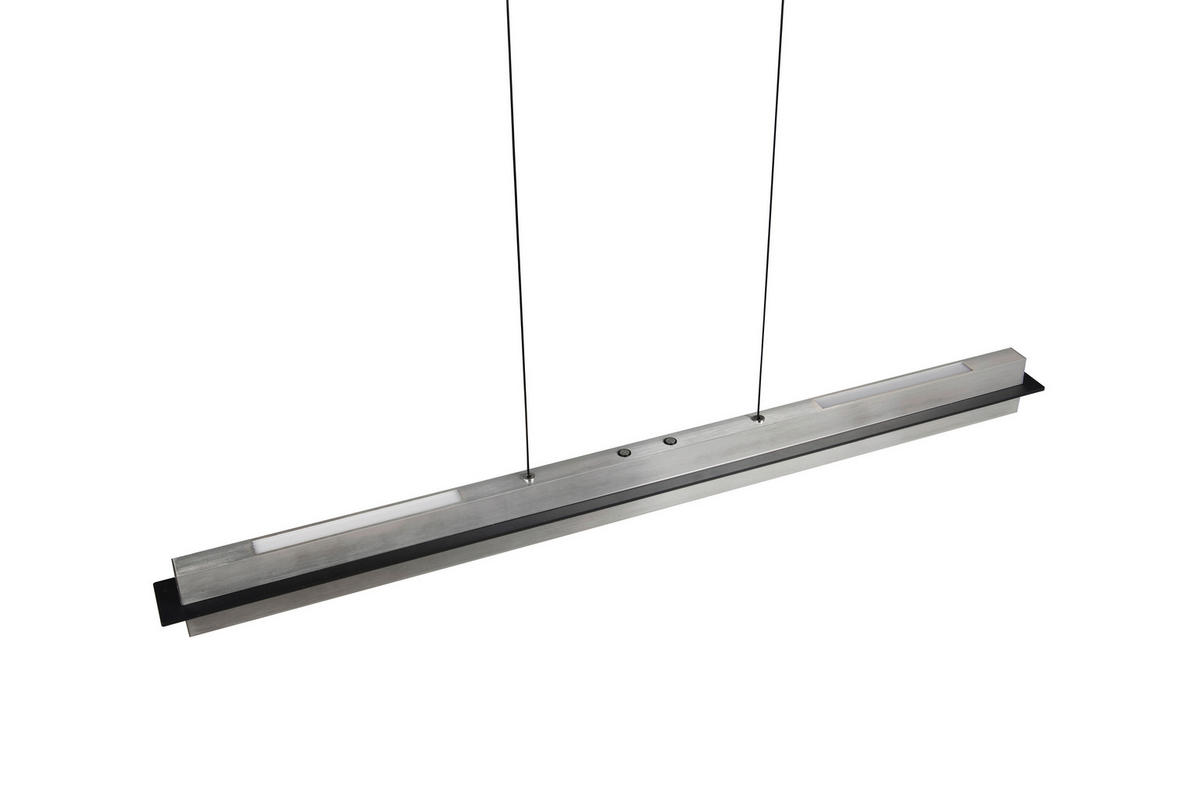LED-PENDELLEUCHTE Emerson 95/9/150 cm   - Nickelfarben, Design, Metall (95/9/150cm) - Trio Leuchten