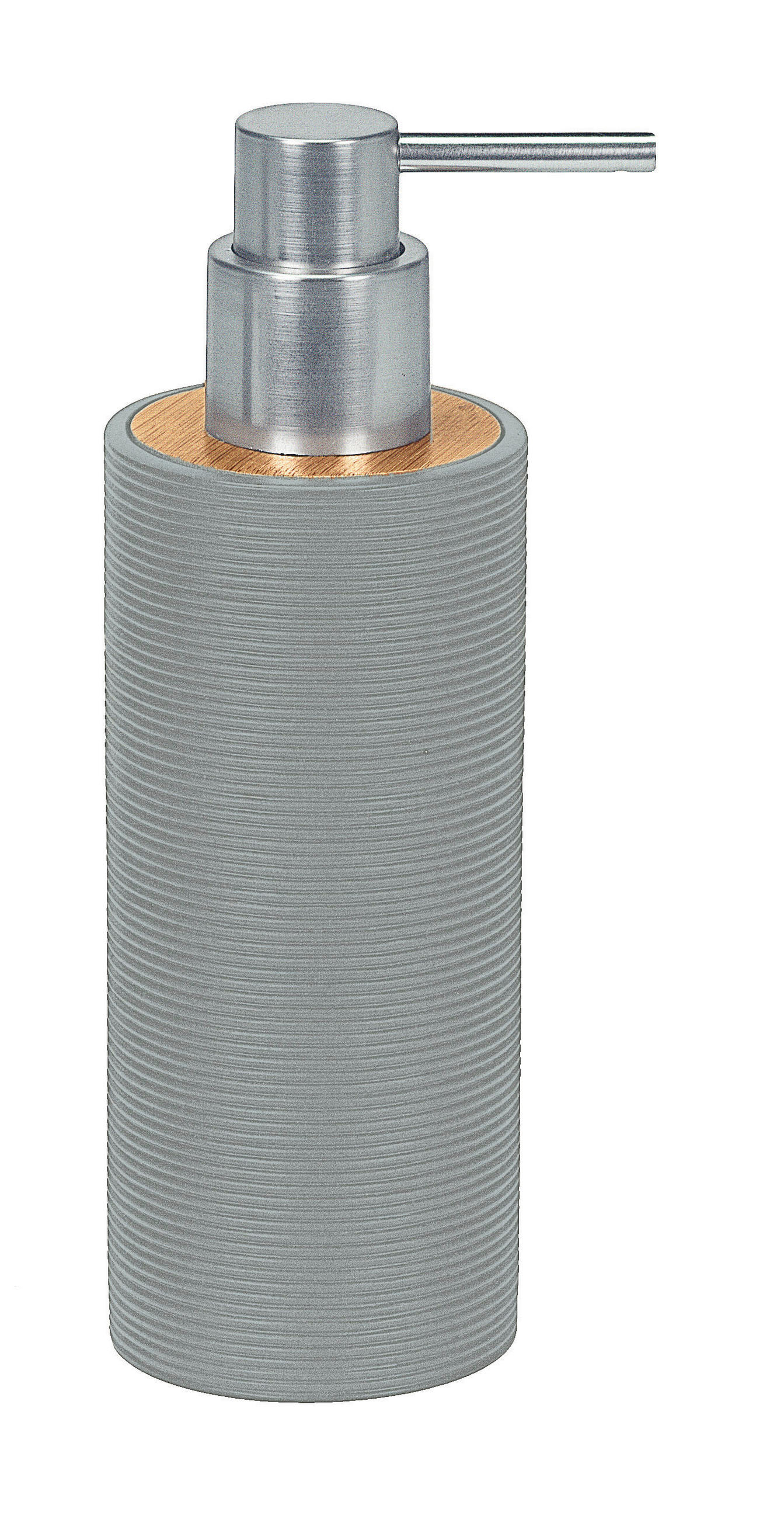 SEIFENSPENDER - Platinfarben, Basics, Stein (6,5/19cm) - Kleine Wolke