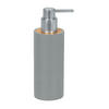 SEIFENSPENDER  - Platinfarben, Basics, Stein (6,5/19cm) - Kleine Wolke