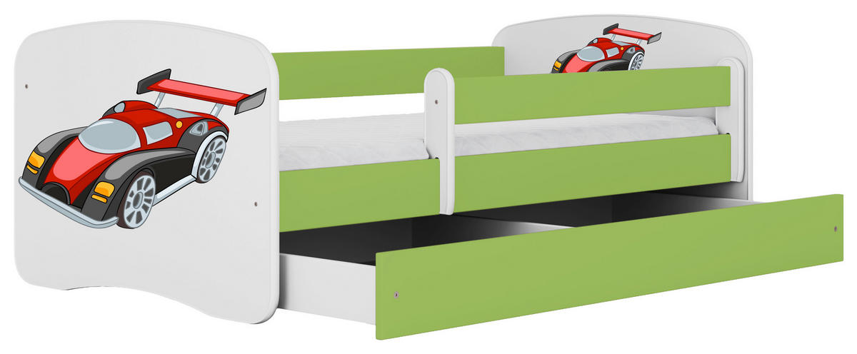 KINDER-/JUNIORBETT - Birkefarben/Weiß, MODERN, Holz/Holzwerkstoff (80/160cm) - MID.YOU