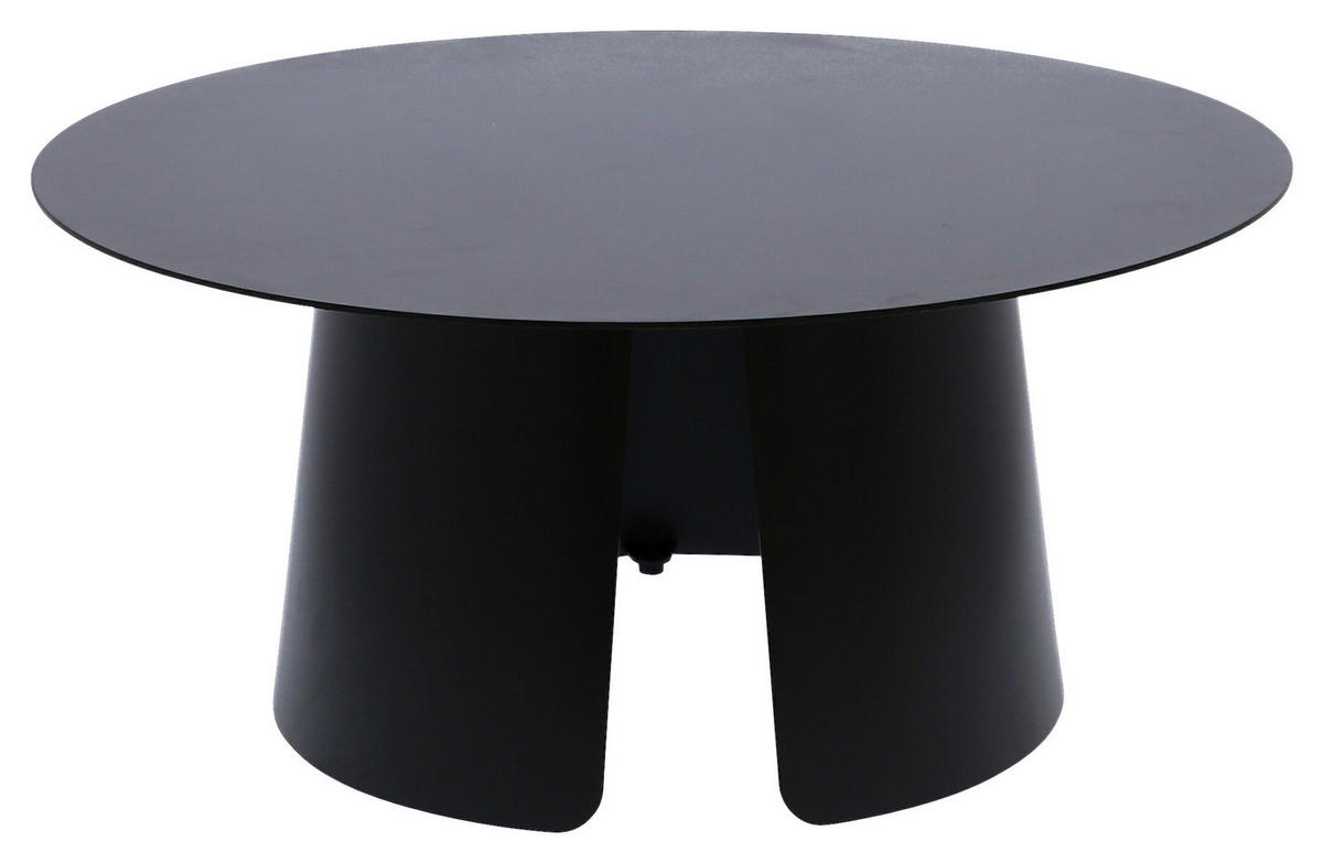 GARTENBEISTELLTISCH 80/80/36 cm Metall  - Anthrazit, Basics, Metall (80/80/36cm) - Jan Kurtz