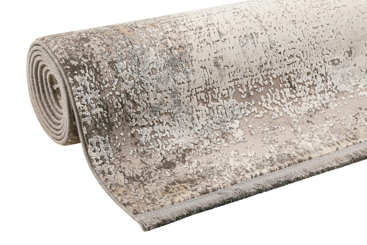 VINTAGE-TEPPICH 200/290 cm #Upperground Oasis Sandfarben, Beige rechteckig  - Sandfarben/Beige, Design, Textil (200/290cm) - WECON HOME