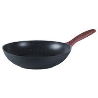 WOKPFANNE 28 cm  - Schwarz, Trend, Metall (28cm) - Sambonet