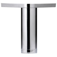 FUßSET  - Chromfarben, MODERN, Kunststoff (10cm) - Sadena