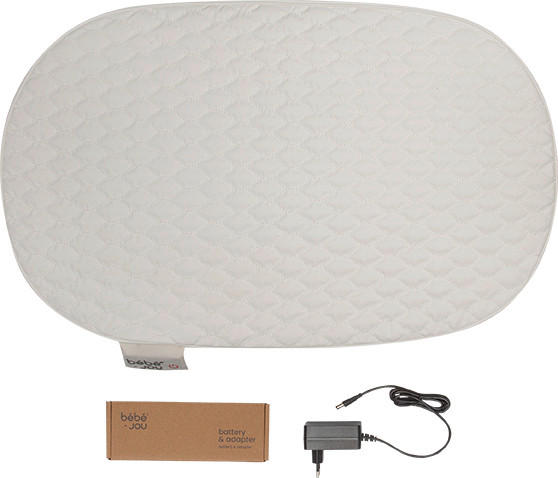 WICKELAUFLAGE - Weiß, Basics, Kunststoff (74/44.5/9cm) - Bebe Jou