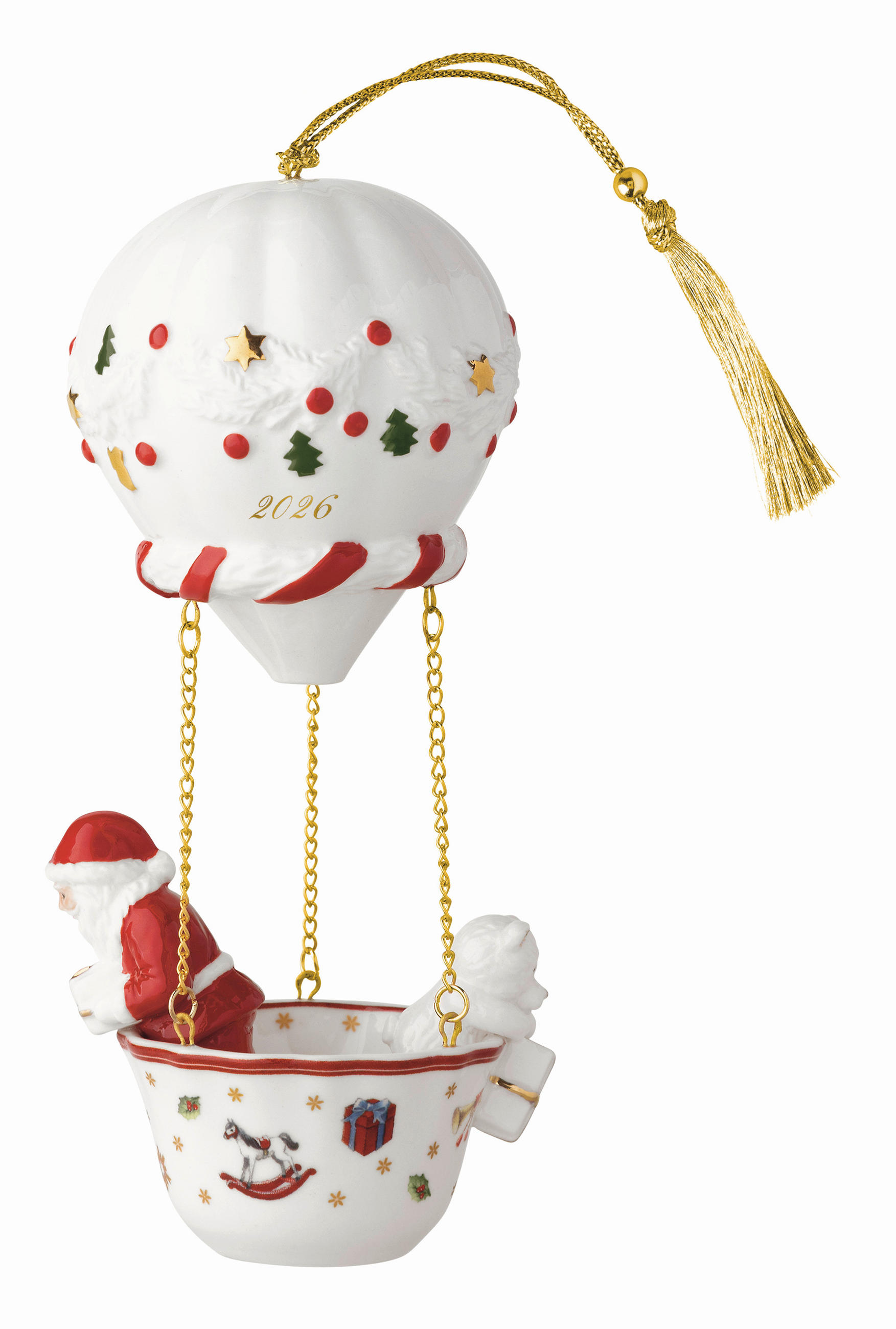 OBESEK ZA BOŽIČNO JELKO - večbarvno, Basics, keramika (7/6/15,5cm) - Villeroy & Boch
