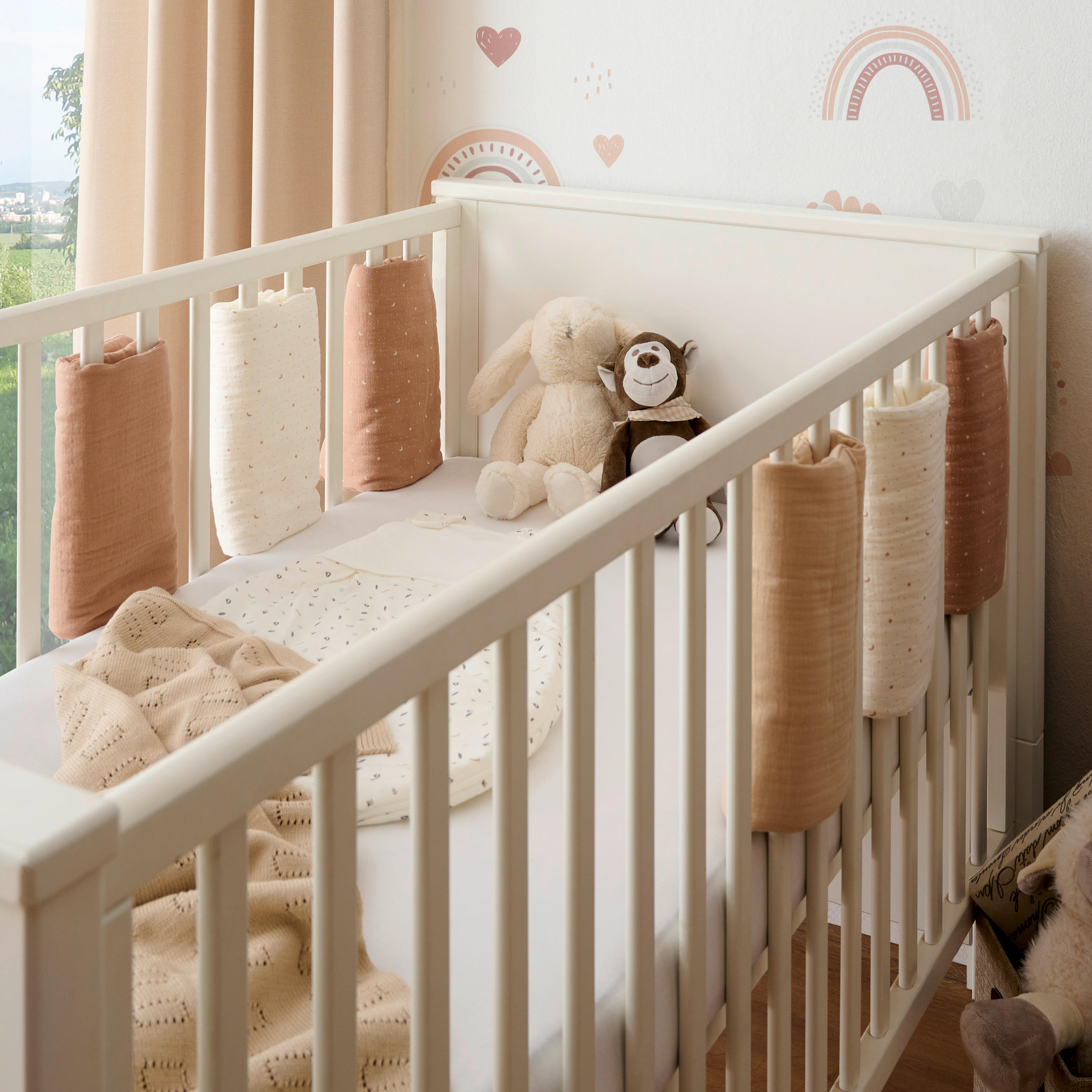 NESTCHEN Vario   27/48 cm  - Beige/Braun, Trend, Textil (27/48cm) - Patinio