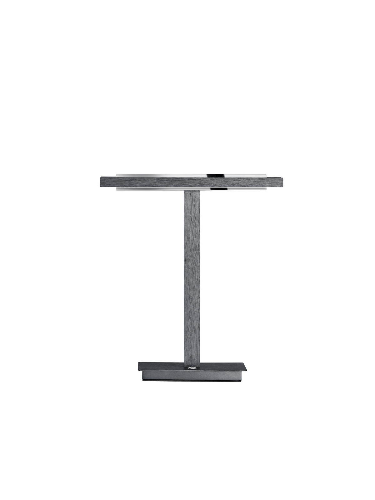 LED-TISCHLEUCHTE Ben 40.5/17.5/40 cm   - Anthrazit, Design, Metall (40.5/17.5/40cm) - elements by BANKAMP