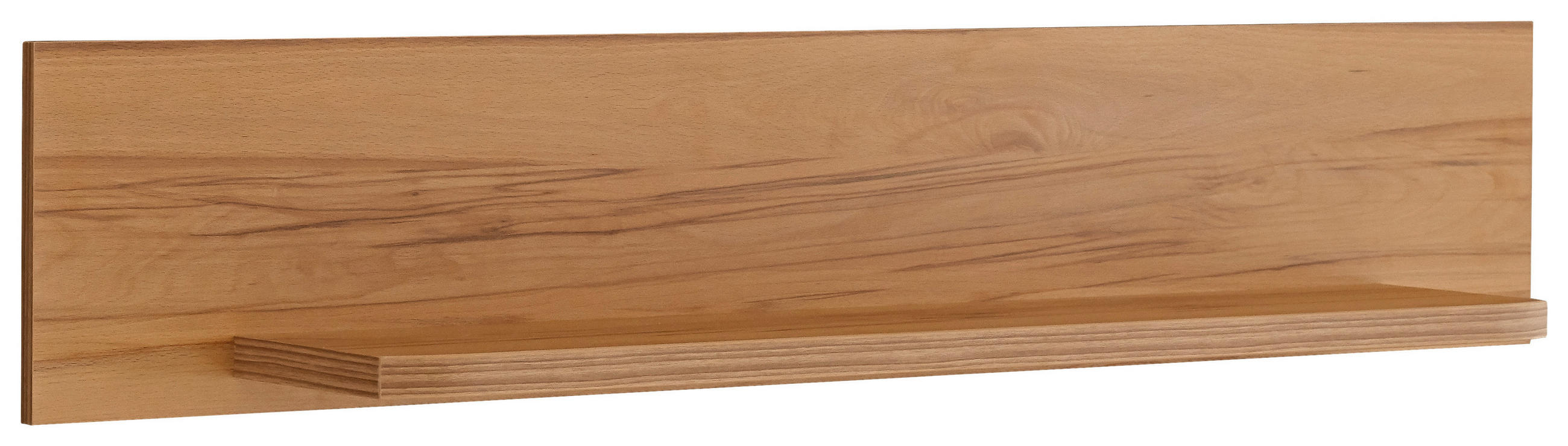 WANDBOARD  130/25/22 cm  - Kernbuche, Konventionell, Holzwerkstoff (130/25/22cm) - Voleo
