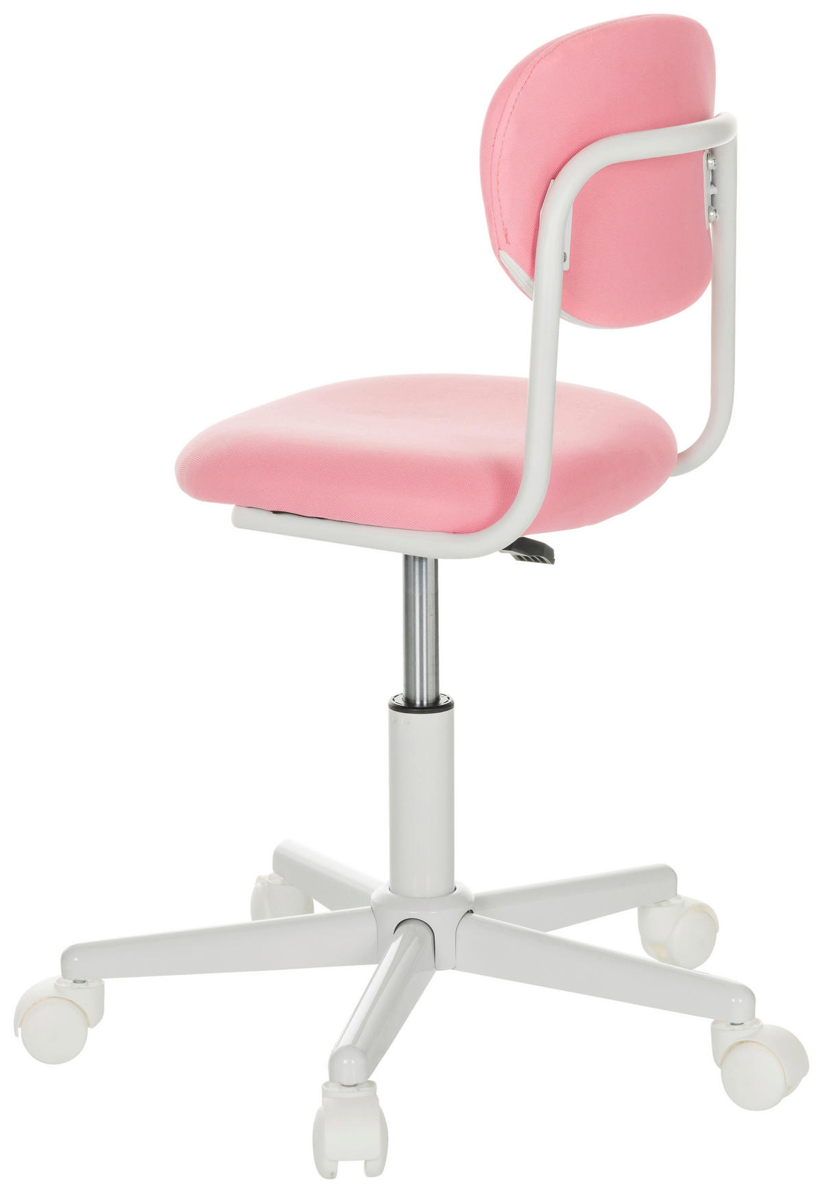 JUGENDDREHSTUHL  in Pink  - Pink/Weiß, Basics, Kunststoff/Textil (60/72-83/60cm) - MID.YOU