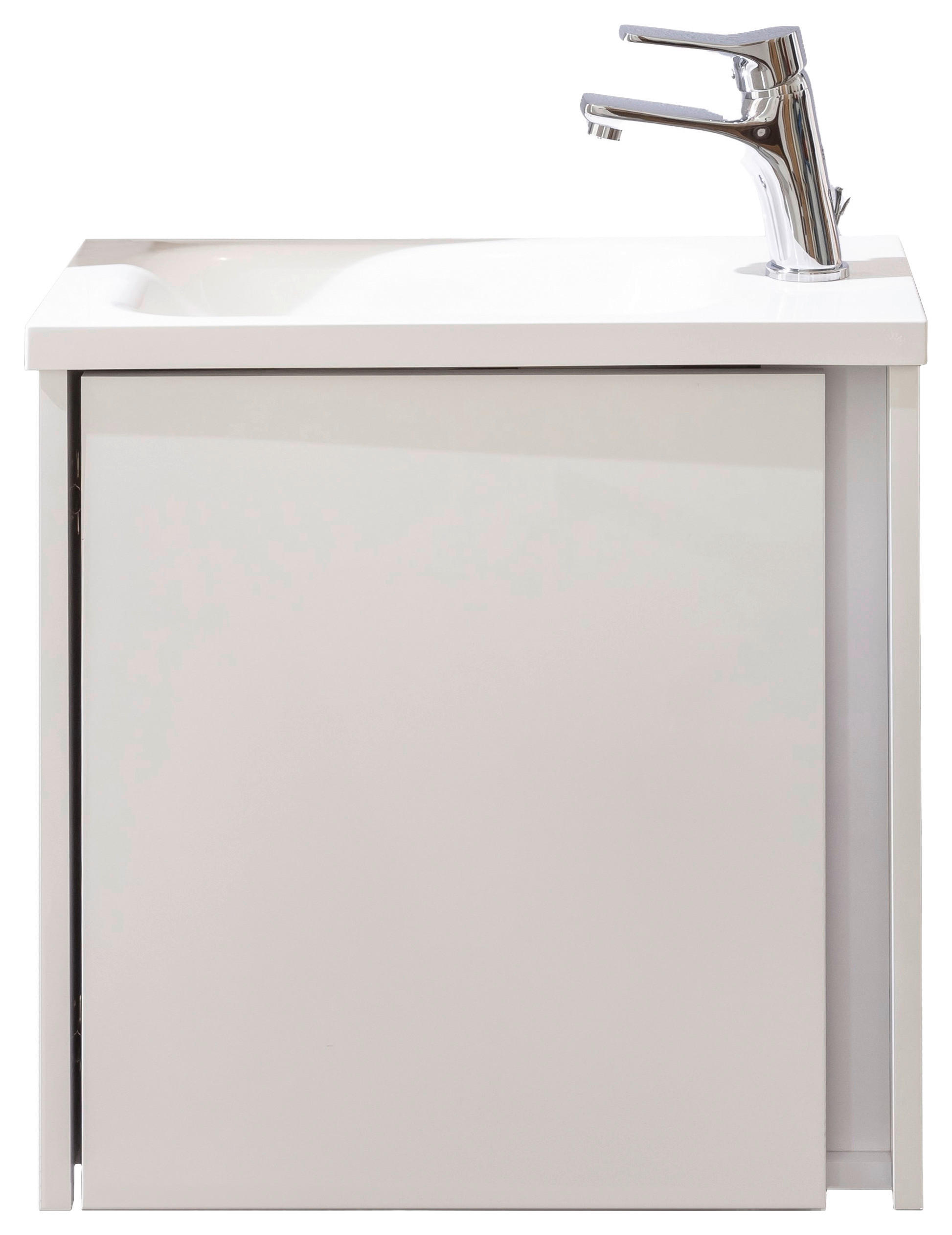 GÄSTEBAD 50 cm  - Weiß, KONVENTIONELL, Holzwerkstoff/Stein (50cm) - Xora