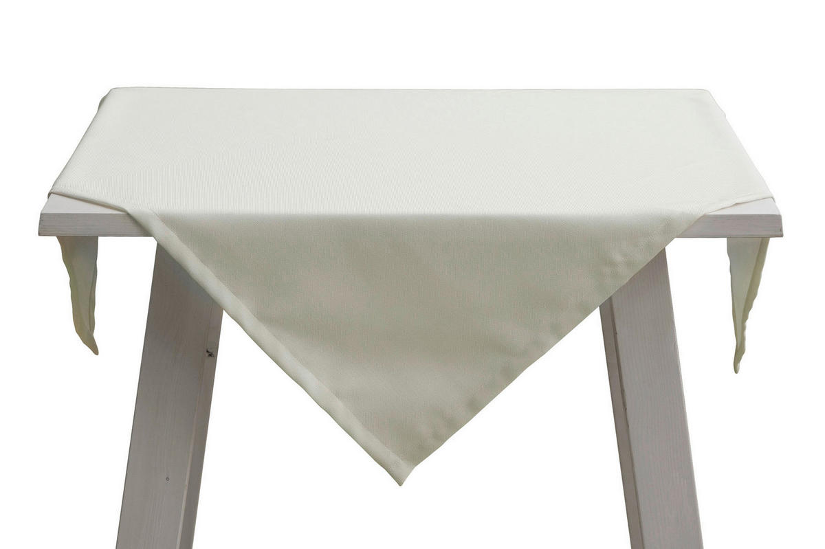 TISCHDECKE 85/85 cm  - Creme, Basics, Textil (85/85cm)