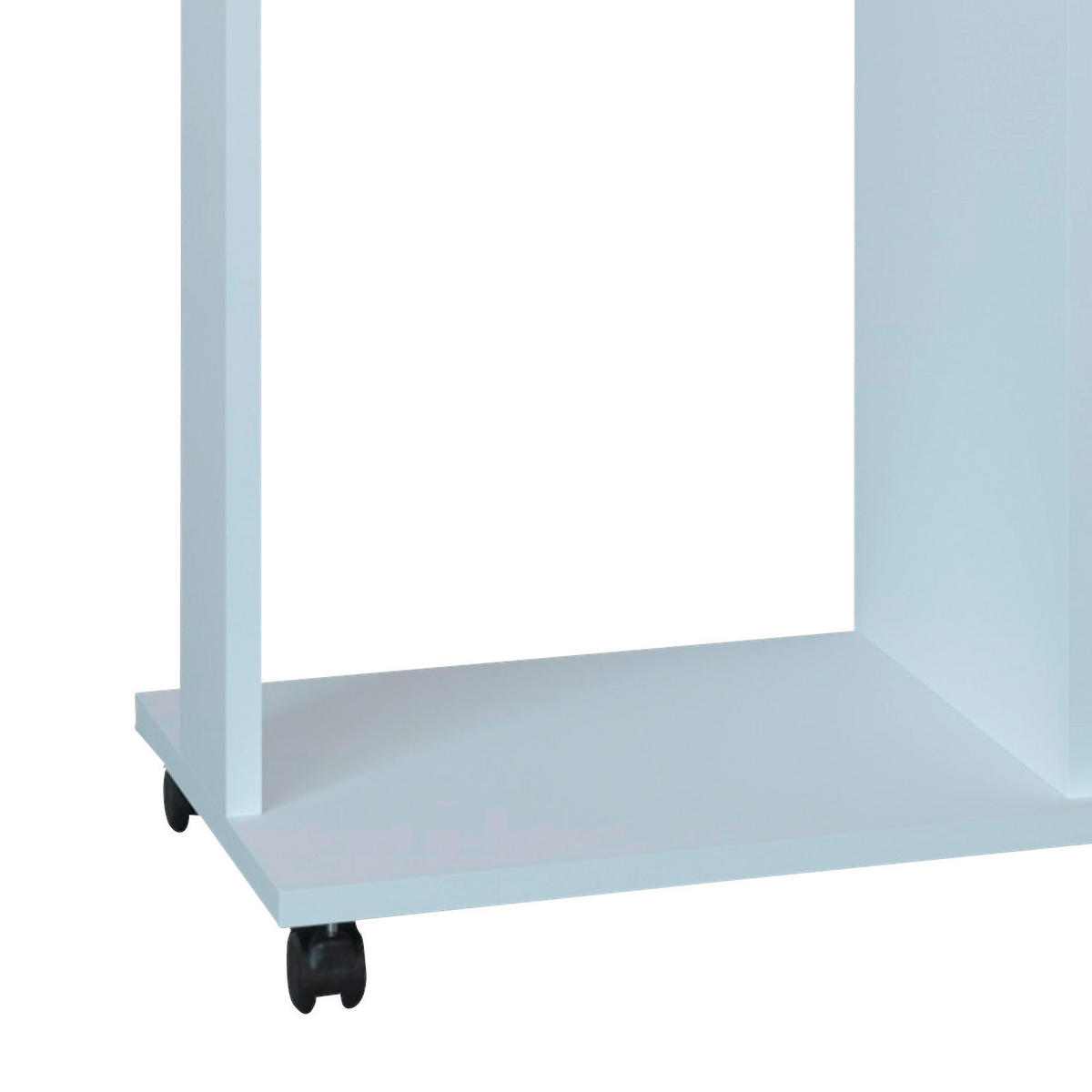REGAL  116/124/40 cm Weiss  - Weiss, Modern, Holzwerkstoff/Kunststoff (116/124/40cm) - MID.YOU