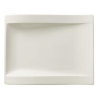 FRÜHSTÜCKSTELLER Weiß 20/26 cm New Wave  - Weiß, Basics, Keramik (20/26cm) - Villeroy & Boch