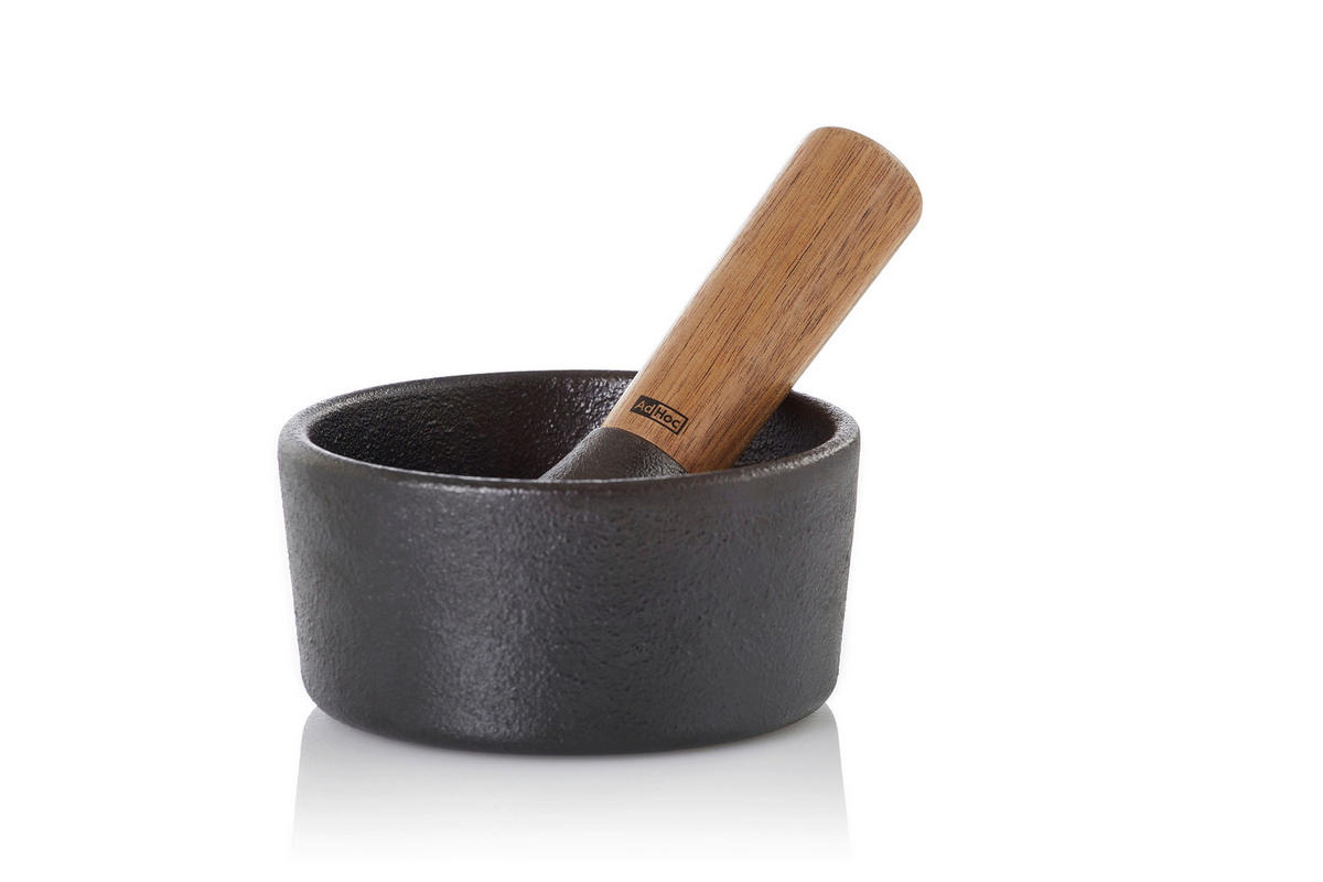 MÖRSERSET CAMO  - Design, Holz/Metall (12/6cm) - AdHoc