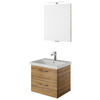 BADEZIMMER  in 60 cm  - Eichefarben/Weiß, KONVENTIONELL, Holzwerkstoff (60cm) - Pelipal