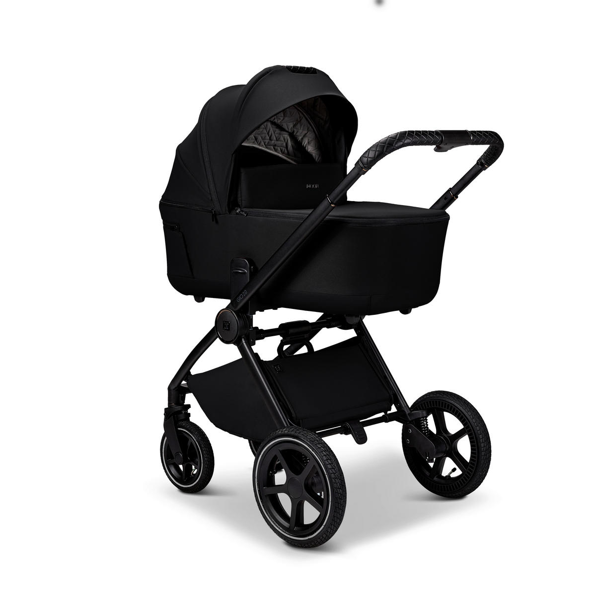 KOMBIKINDERWAGEN  Gio 2.0  Onyx  - Schwarz, Basics (84/61/114cm) - Moon