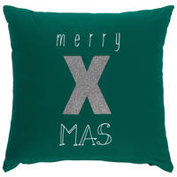 ZIERKISSEN  45/45 cm   - Grün, Trend, Textil (45/45cm) - X-Mas