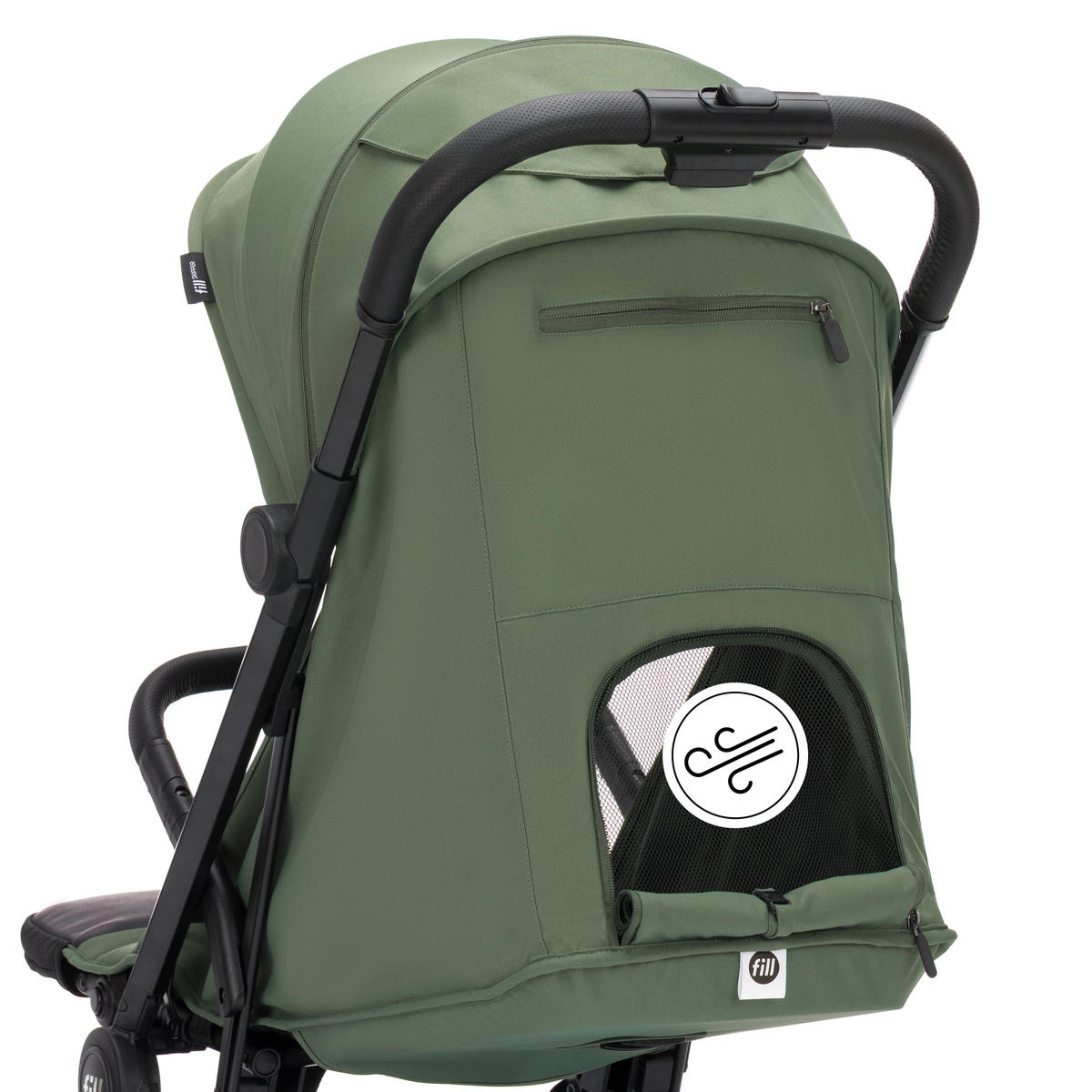 BUGGY  - Jadegrün, Basics, Textil/Metall (54/68/108cm) - Fillikid