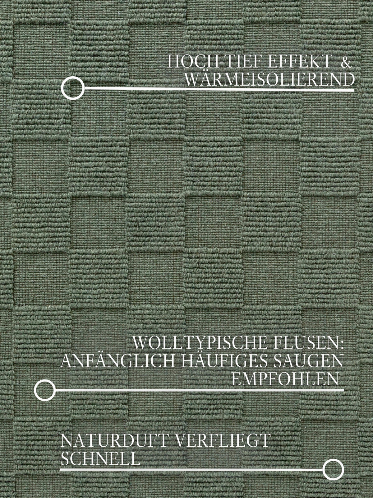 LÄUFER 80/200 cm Kollektion 1766  - Waldgrün, Basics, Textil (80/200cm) - Villeroy & Boch