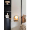 WANDLEUCHTE It's about RoMi 13,2/20/34 cm   - Beige, Design, Glas/Metall (13,2/20/34cm) - It's about Romi