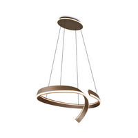 LED-HÄNGELEUCHTE CIRONDA 81/200/55 cm  - Platinfarben, Design, Metall (81/200/55cm) - Cinque