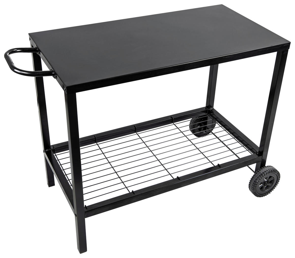 GRILLWAGEN  Schwarz  - Schwarz, KONVENTIONELL, Metall (106/73/56cm) - Ambia Garden