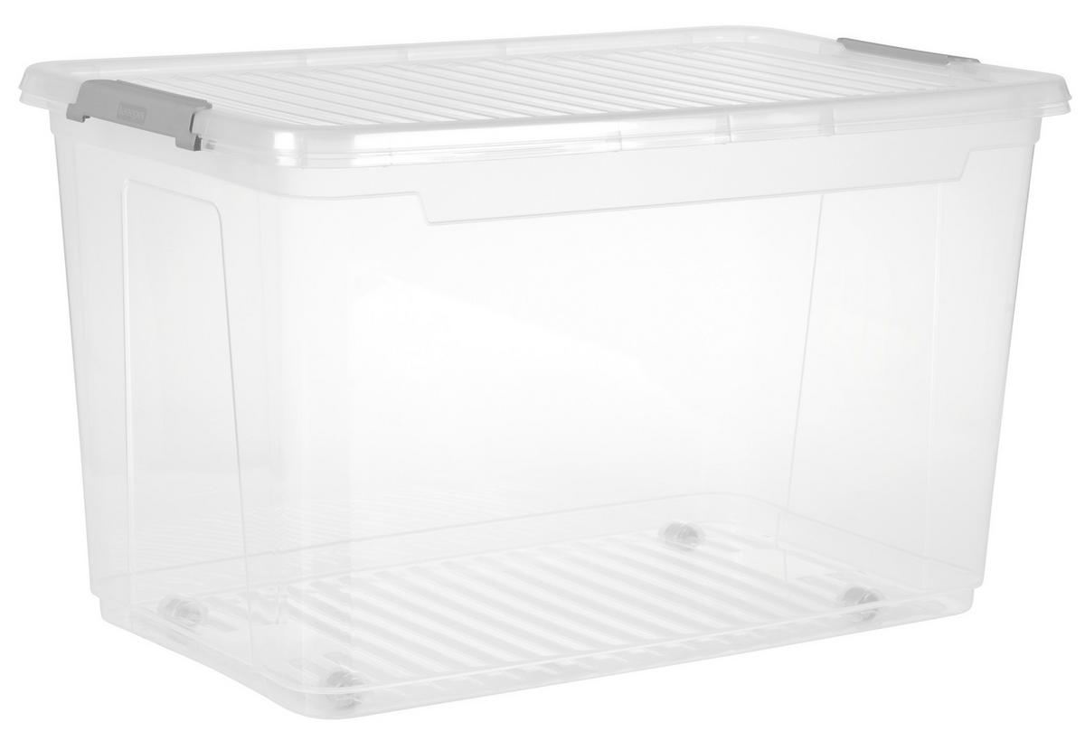 AUFBEWAHRUNGSBOX     - Transparent, Basics, Kunststoff (38/35,5/59cm)