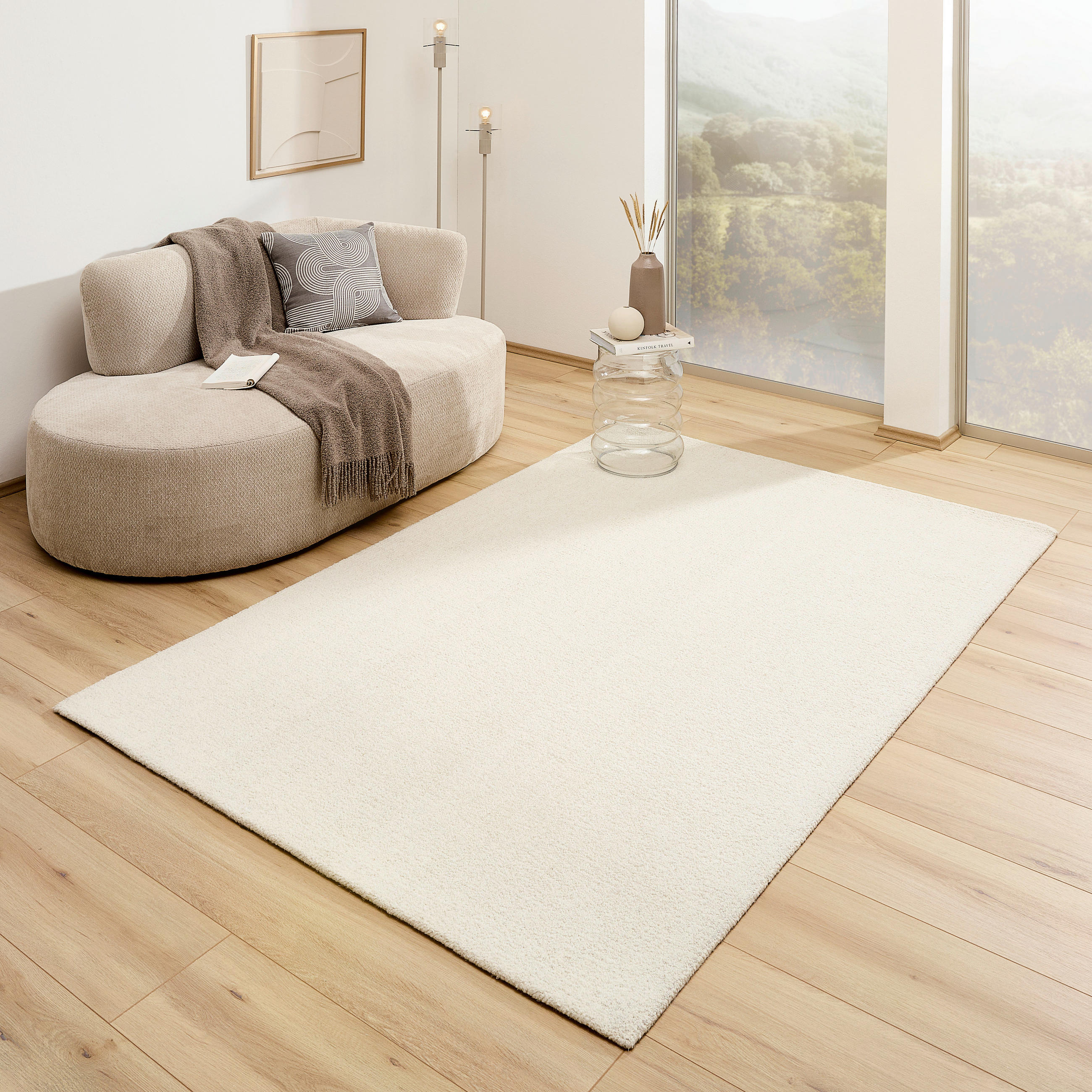 WOLLTEPPICH 160/230 cm Beige  - Beige, Basics, Textil (160/230cm) - Novel