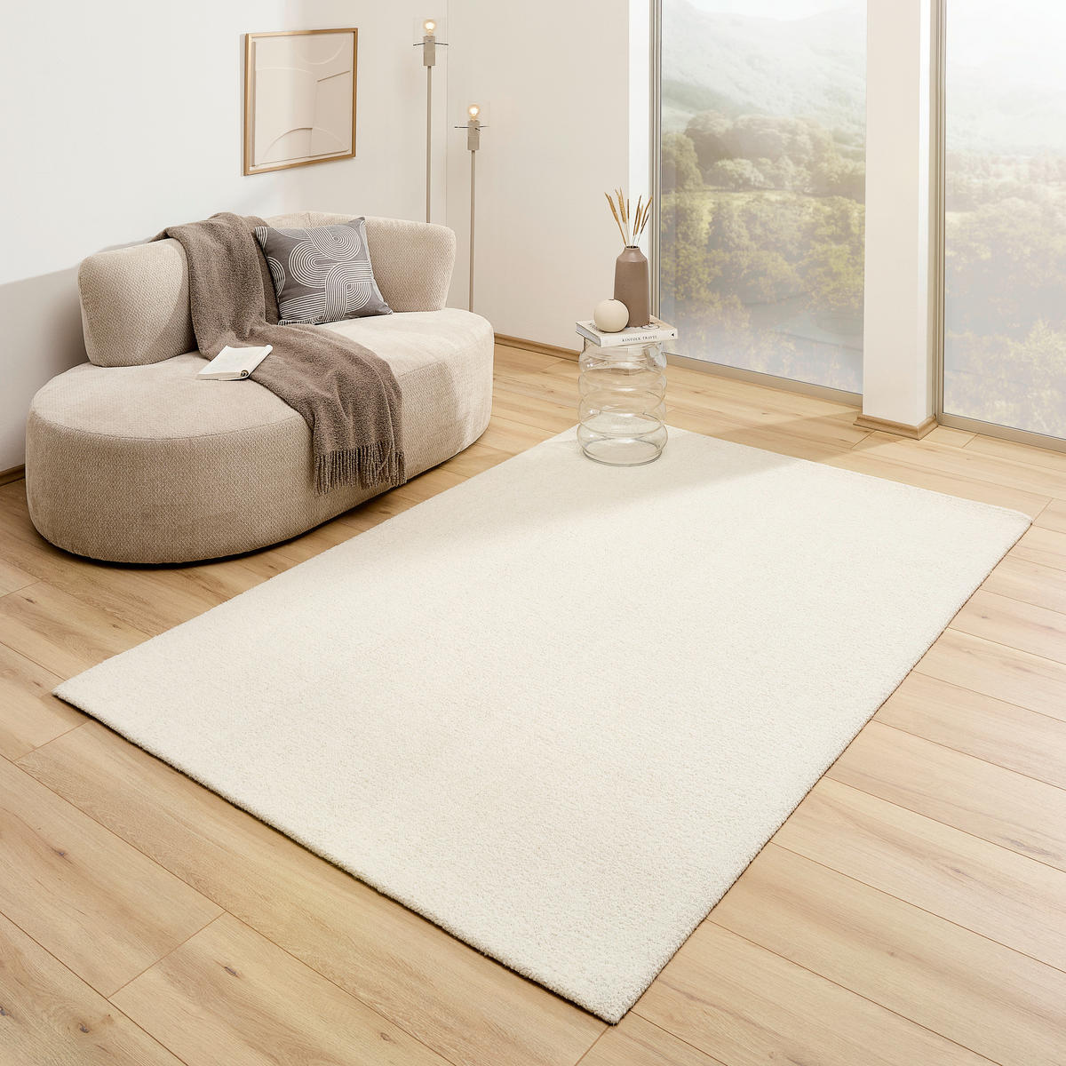 WOLLTEPPICH 200/290 cm Beige  - Beige, Basics, Textil (200/290cm) - Novel