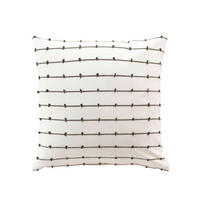 UKRASNI JASTUK   BROOK  - bela, Osnovno, tekstil (45/45cm)