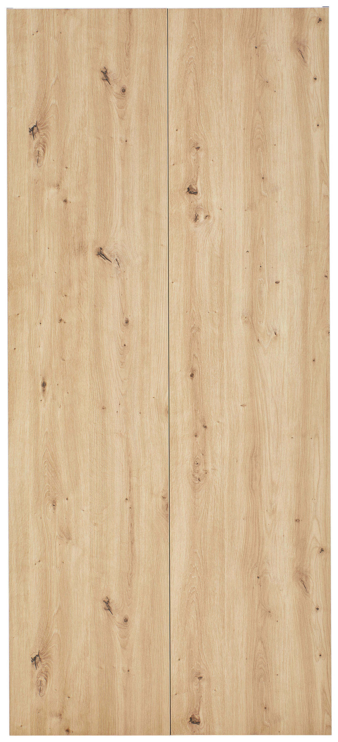 GARDEROBENSCHRANK 80/180/34 cm  - Anthrazit/Eiche Artisan, Design, Holzwerkstoff (80/180/34cm) - Hom`in